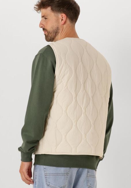 TOMMY JEANS Veste matelassé TJM QUILTED VEST EXT en blanc - large