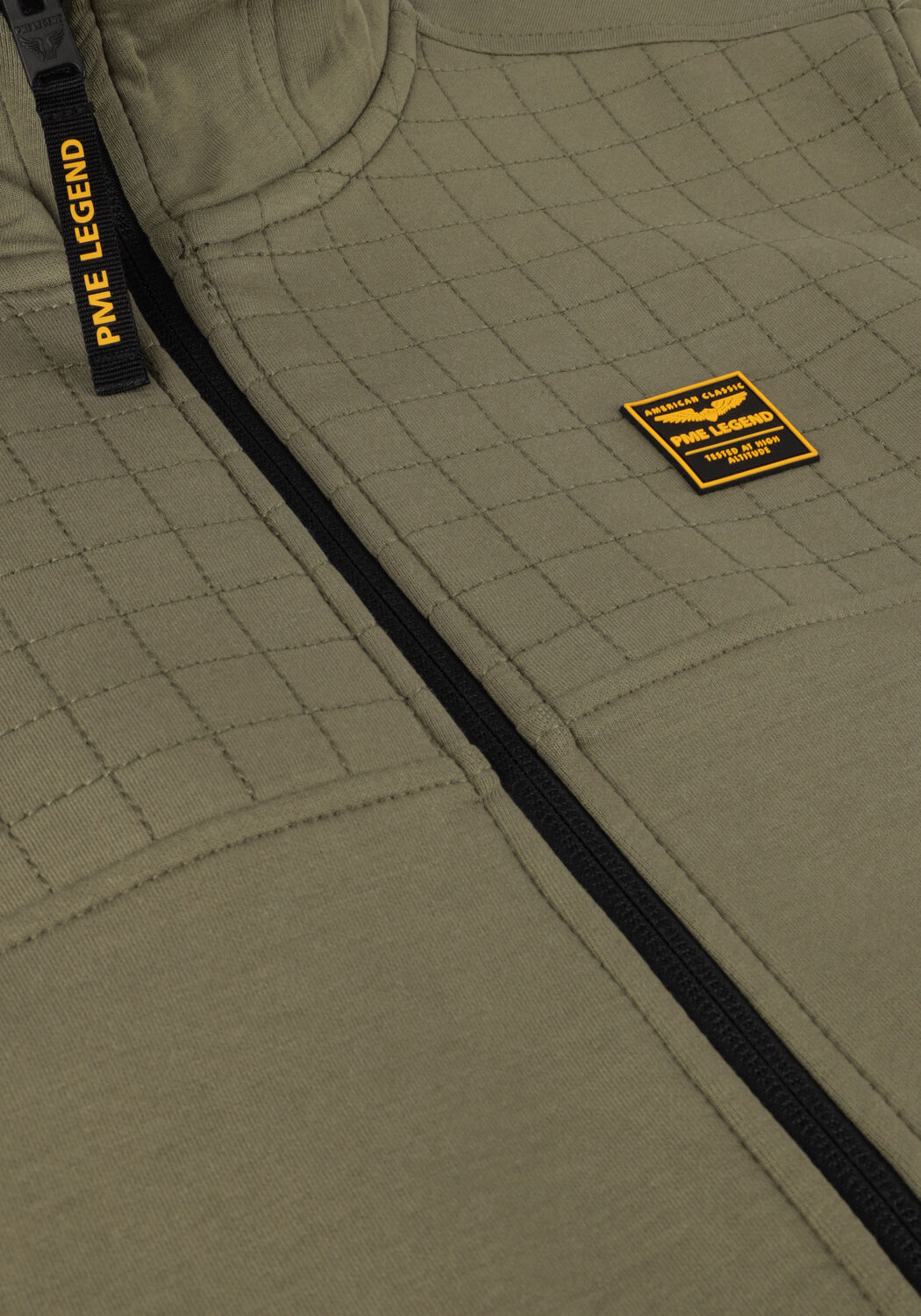 PME LEGEND Gilet HOODED JACKET SPACER LOOK SWEAT en vert - large