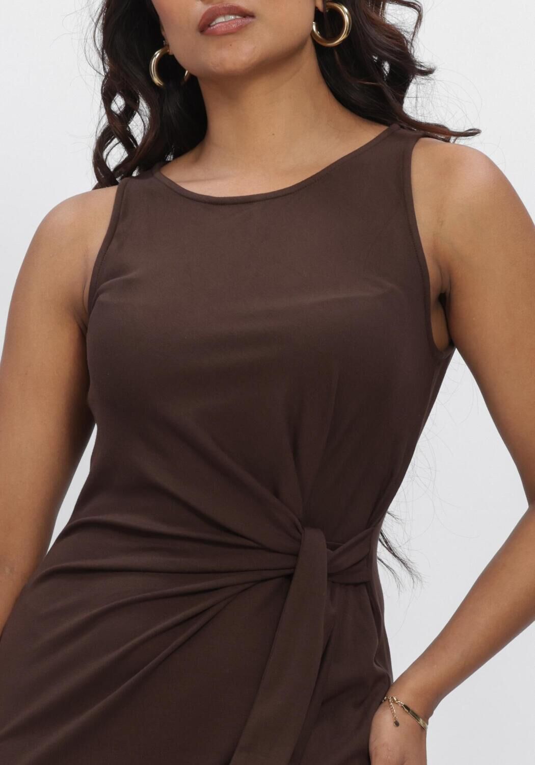 GRACE & MILA Robe maxi SS26210012 en marron - large