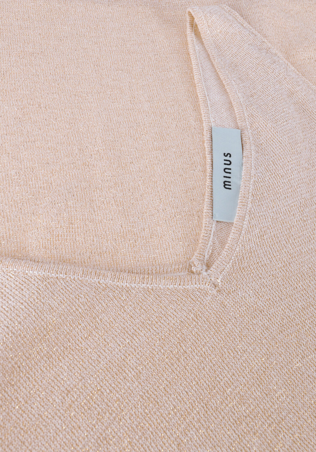 Gouden MINUS Top CARLI KNIT TOP - large