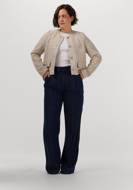 7 FOR ALL MANKIND Wide jeans PLEATED TROUSER STORMY en bleu - large