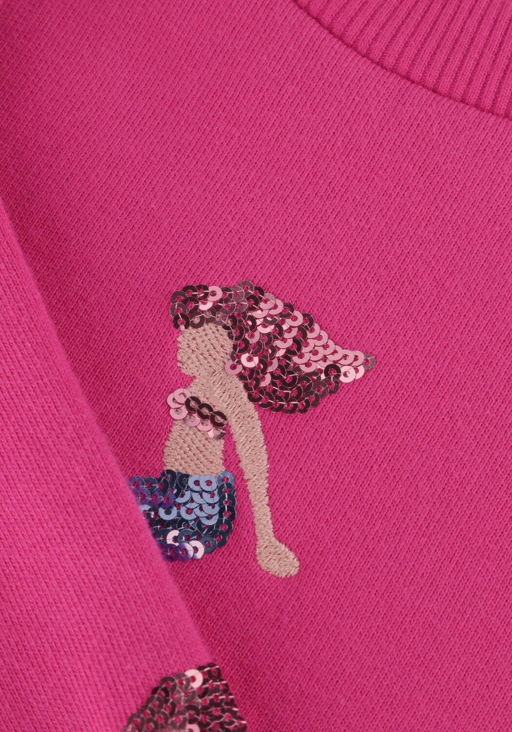 DAILY BRAT Chandail TWIKNLE MERMAID SWEATER en rose - large