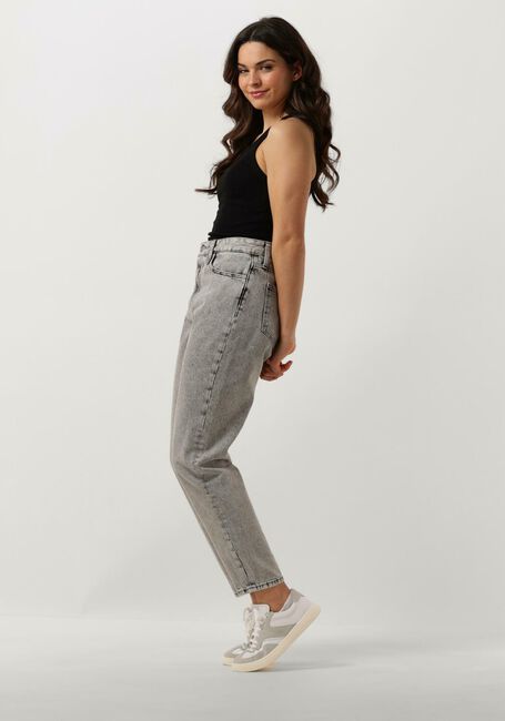 Zwarte CALVIN KLEIN Top VARIEGATED RIB WOVEN TAB TANK - large