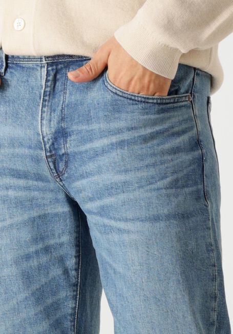 SELECTED HOMME Straight leg jeans SLH180-RELAXCROP ALDU 6434 M. BLUE JNS en bleu - large