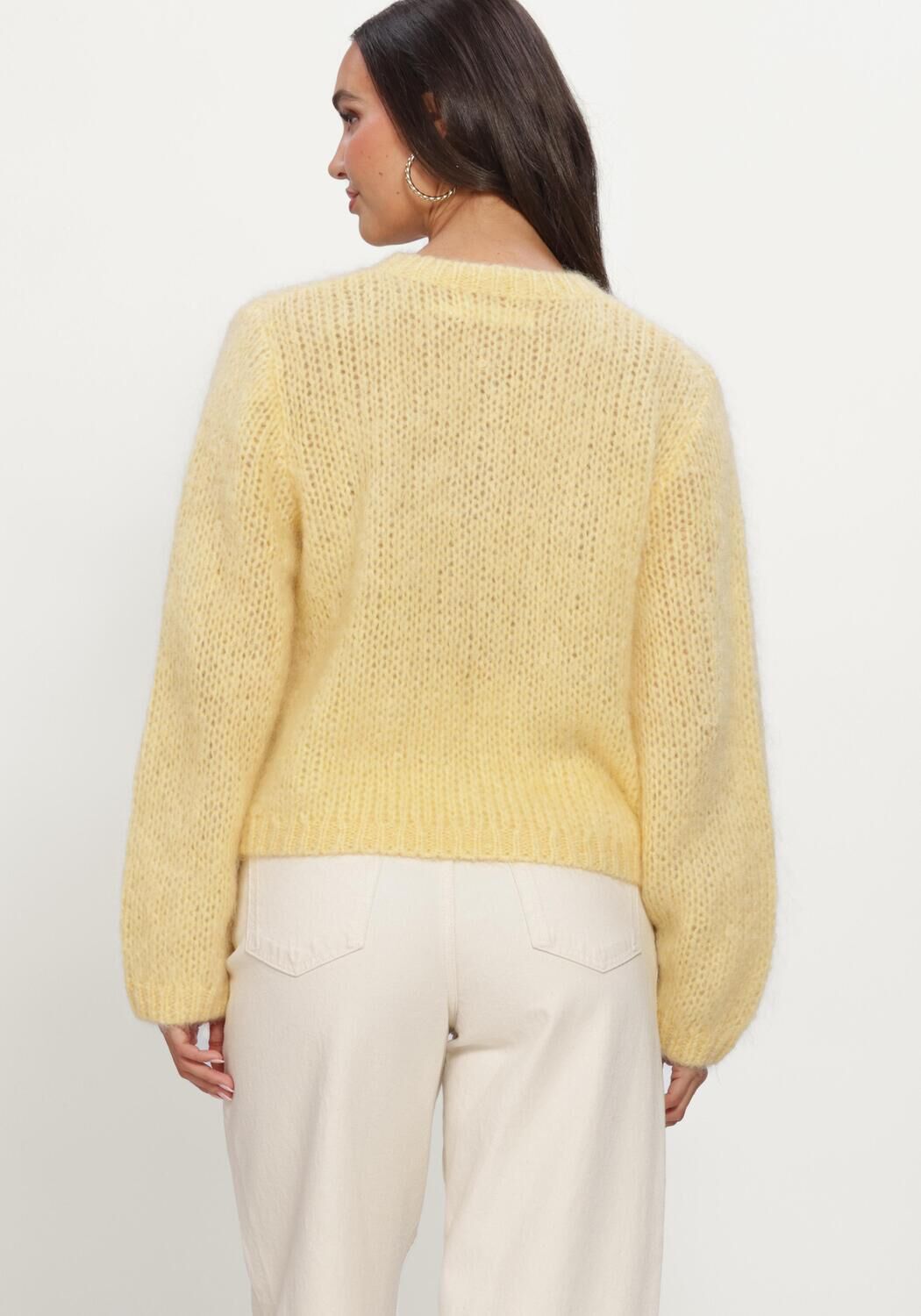 INWEAR Pull JETRAIW CARDIGAN en jaune - large