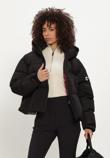 Zwarte AIRFORCE Ski-jassen SUN PEAKS JACKET - large