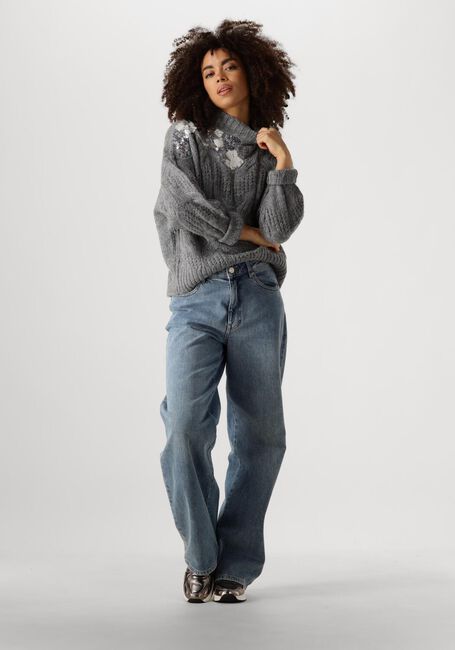 LIU JO Pull MAGLIA CHIUSA M/L en gris - large