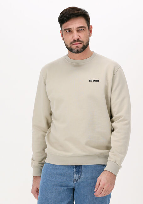 Zand BLS HAFNIA Trui ESSENTIAL LOGO CREWNECK - large