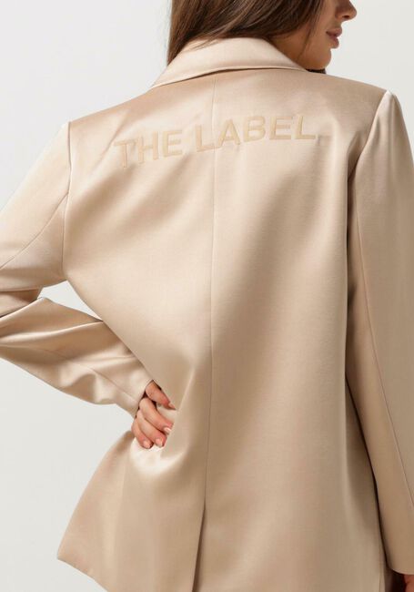 ALIX THE LABEL Blazer LADIES WOVEN SHINY COAT Écru - large