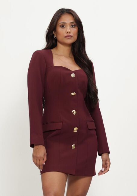 JOSH V Mini robe ELY DRESS Bordeaux - large