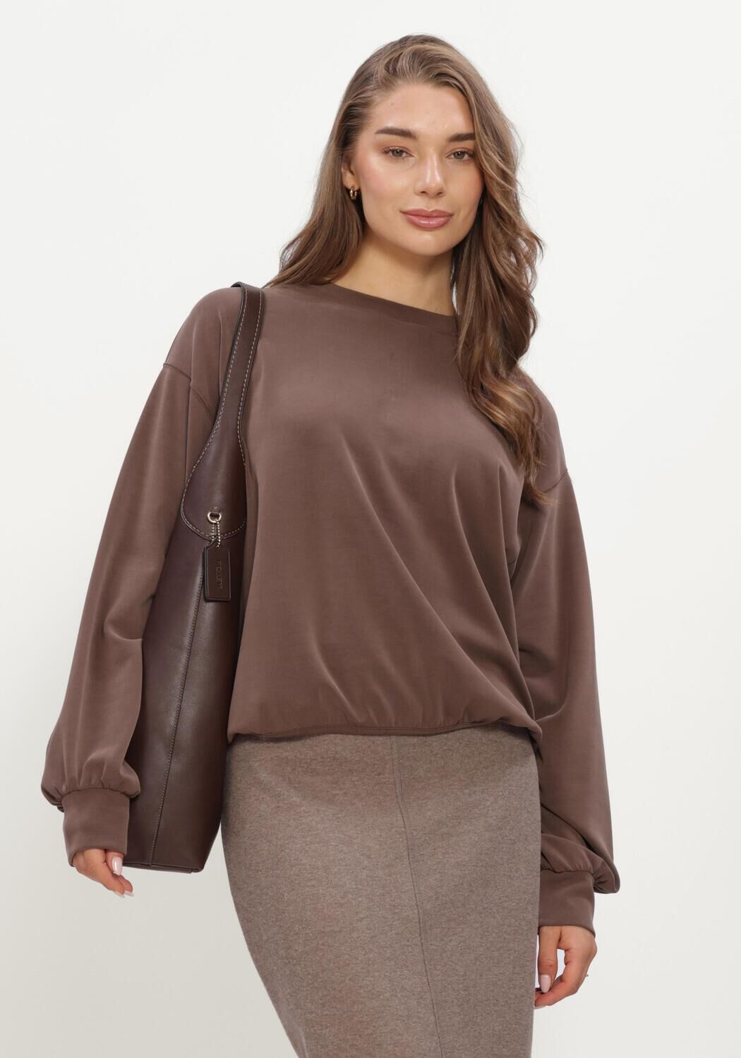 MOSCOW Chandail 66-04-VIOLETTA en marron - large