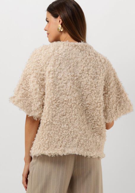SUMMUM Gilet JACKET FAUX FUR en blanc - large