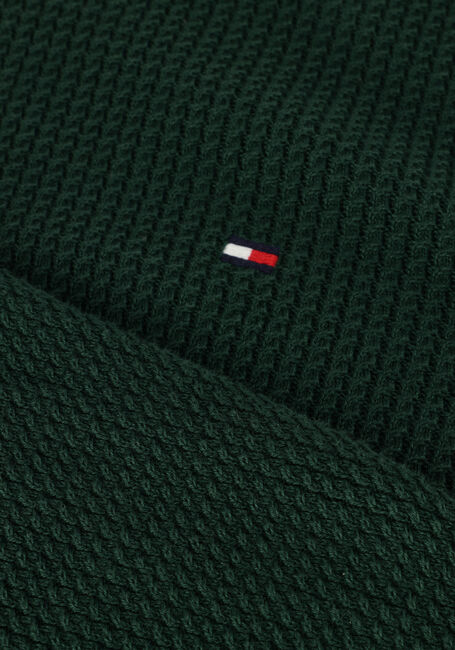 Donkergroene TOMMY HILFIGER Trui STRUCTURE CREW NK Donkergroene TOMMY HILFIGER Trui STRUCTURE CREW NK - large