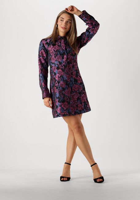Y.A.S. Mini robe YASSULENA LS SHIRT DRESS en bleu - large