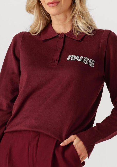 COPENHAGEN MUSE Polo CMVERAN-POLO Bordeaux - large