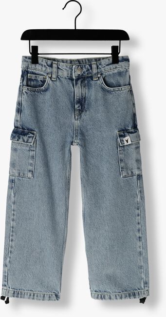 ALIX MINI Wide jeans WOVEN DENIM CARGO PANTS en bleu - large