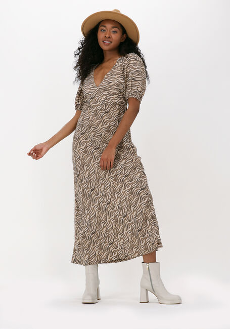 SCOTCH & SODA Robe maxi MAXI DRESS WITH OPEN BACK en marron - large