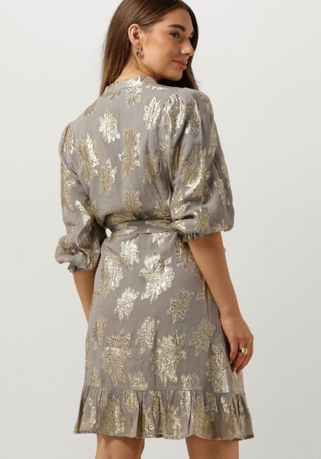 BRUUNS BAZAAR Mini robe HOLLYHOCK GABRIELA DRESS en or - large