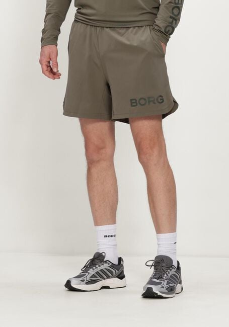 BJORN BORG Pantalon courte BORG 6 SHORTS Kaki - large