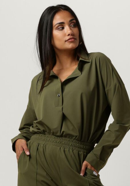 Groene PENN & INK Blouse BLOUSE - large