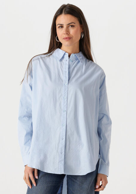 Lichtblauwe MY ESSENTIAL WARDROBE  SUNNAMW BOXY SHIRT - large