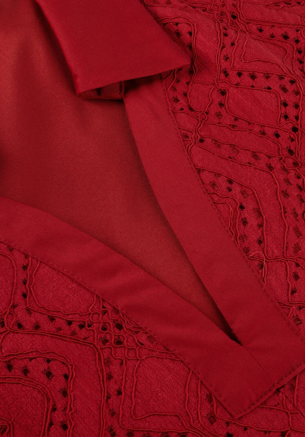 CAROLINE BISS Robe maxi 1155 en rouge - large