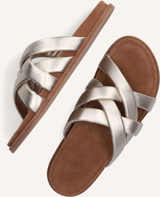 Gouden NOTRE-V Slippers 781002 Gouden NOTRE-V Slippers 781002 - large