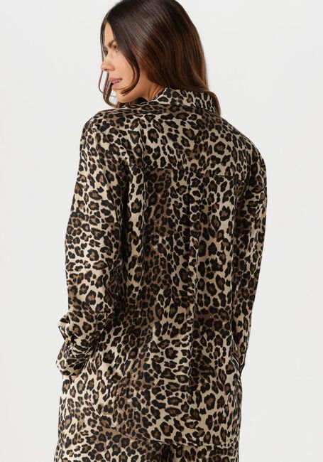 Bruine MODSTRÖM  TIPSYMD PRINT SHIRT - large