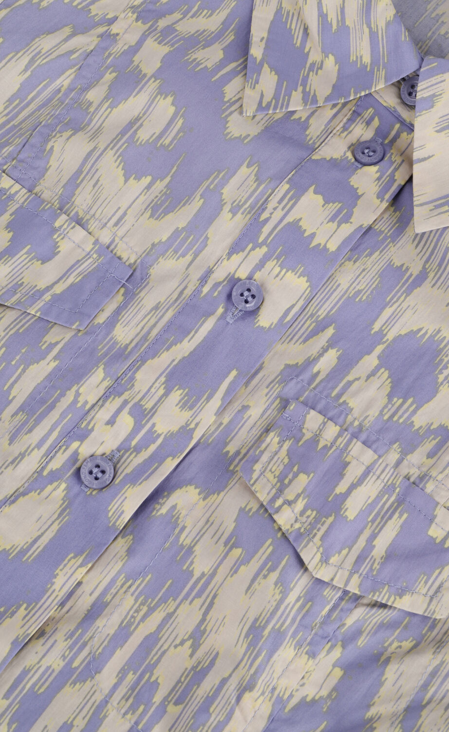 SECOND FEMALE Mini robe VIGGO SHIRT DRESS Lilas - large