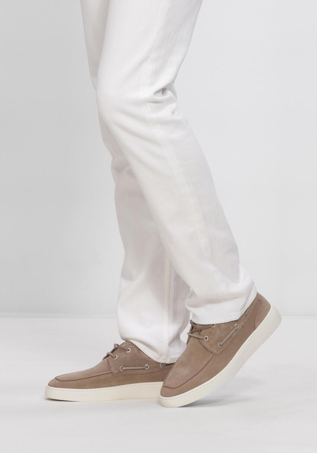 GREVE WAVE Chaussures &agrave; lacets en taupe - large