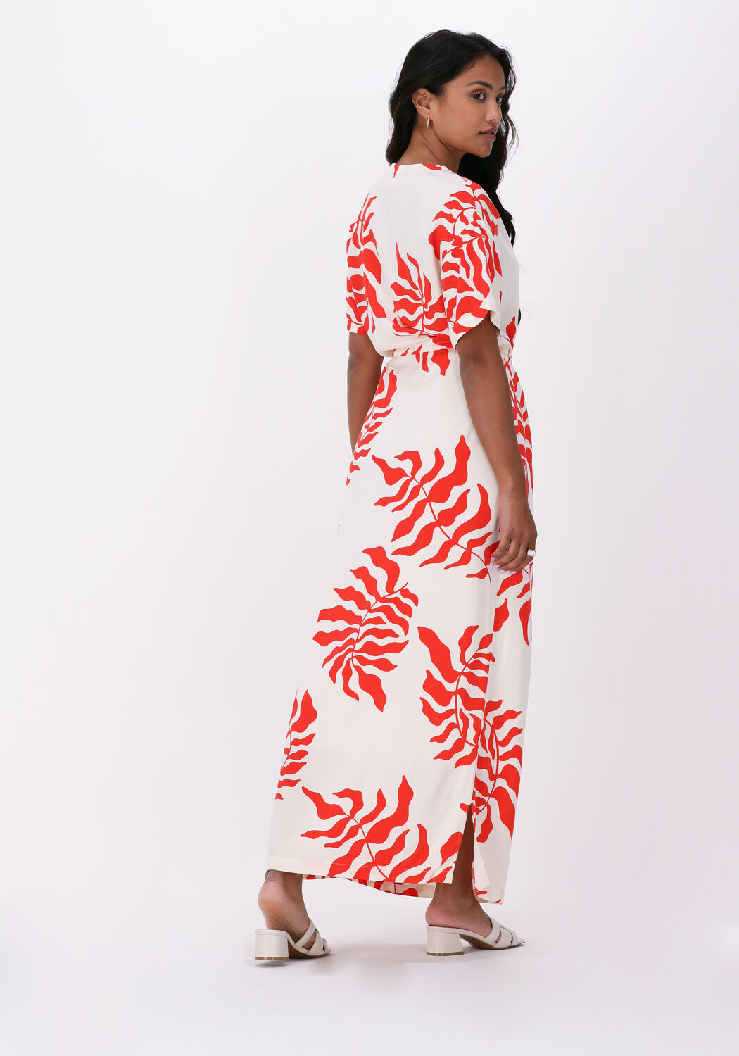 Oranje ANOTHER LABEL Maxi jurk RUE DRESS Omoda