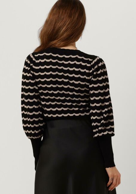 NEO NOIR DARY STITCH KNIT BLOUSE Blouses en noir - large
