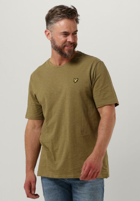 LYLE & SCOTT T-shirt SLUB T-SHIRT Olive - large