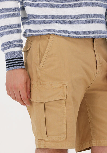 SCOTCH & SODA Pantalon courte FAVE GARMENT-DYED CARGO SHORT Sable - large