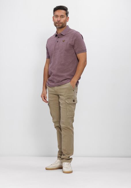 PME LEGEND Polo JACQUARD JERSEY en bleu - large