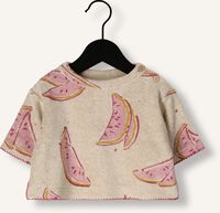 PLAY UP T-shirt PRINTED PLUSH SWEATER Écru PLAY UP T-shirt PRINTED PLUSH SWEATER Écru - medium