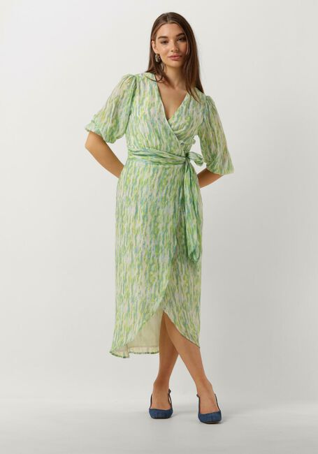 FREEBIRD Robe midi BLOSSOM MIDI en vert - large