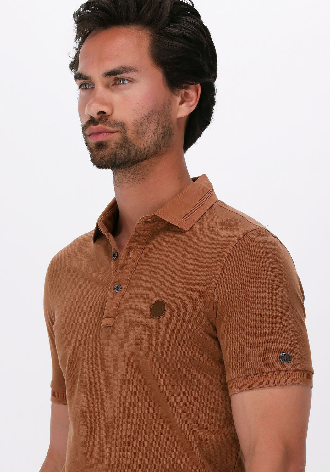 bruine cast iron polo short sleeve polo cotton gd pique
