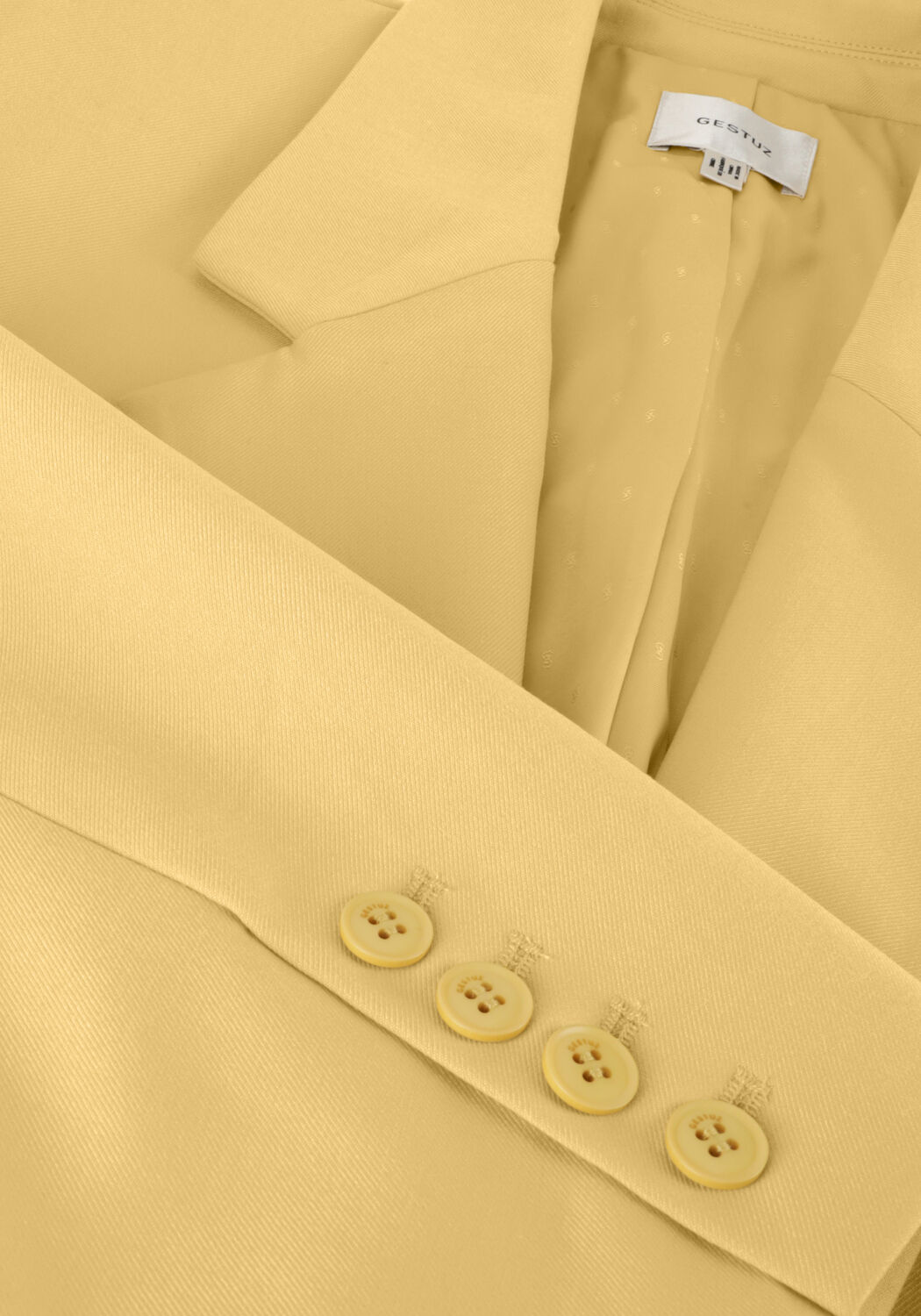 GESTUZ Blazer PAULA BLAZER en jaune - large