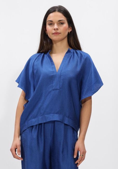 Blauwe BY-BAR Tops & T-shirts VINA GLOSS BLOUSE - large