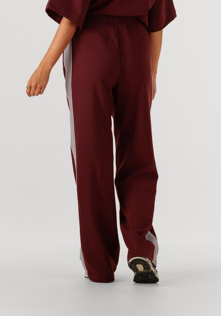 EST'SEVEN Pantalon large JUNE TROUSER Bordeaux - large