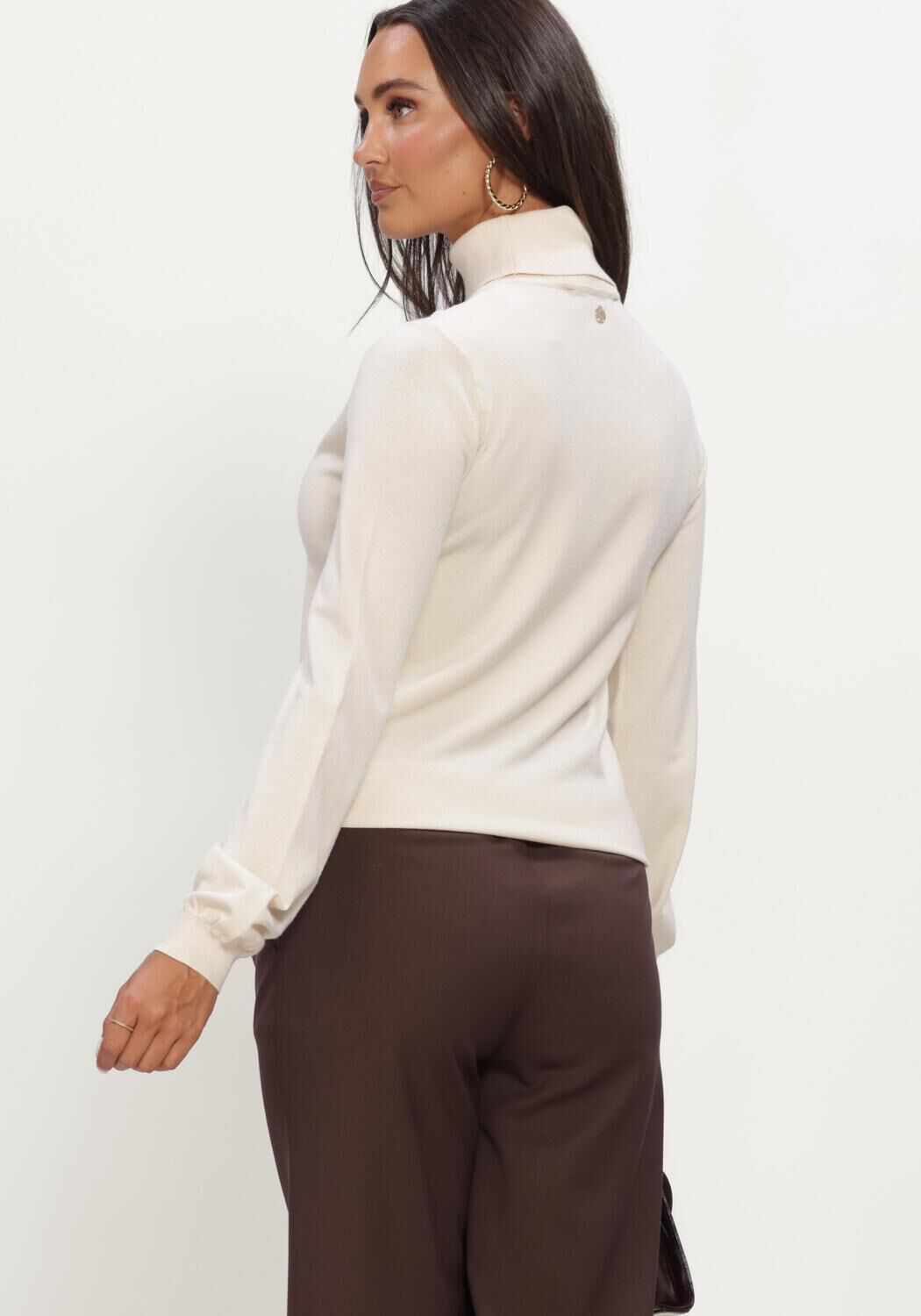 SILVIAN HEACH Pull SWEATER TURTLENECK RECIK &Eacute;cru - large