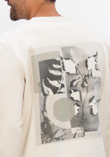 CAST IRON Chandail RELAXED FIT GRAPHIC &Eacute;cru - large