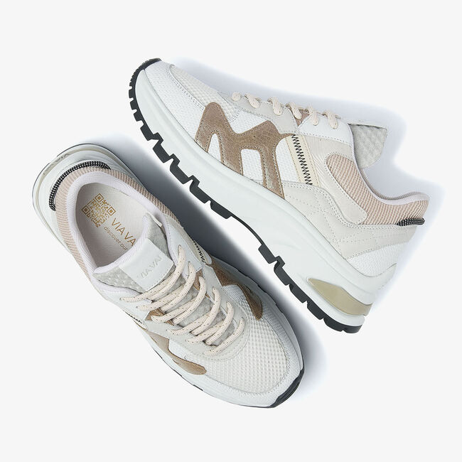 Witte VIA VAI Sneakers LIZ FINLEY Witte VIA VAI Sneakers LIZ FINLEY - large