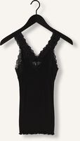 ROSEMUNDE Haut BERNADINE SL REGULAR V-NECK TOP en noir ROSEMUNDE Haut BERNADINE SL REGULAR V-NECK TOP en noir - medium