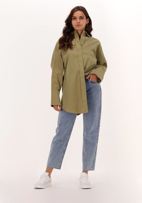 Groene NOTES DU NORD  DAVINA BLOUSE SHIRT - large