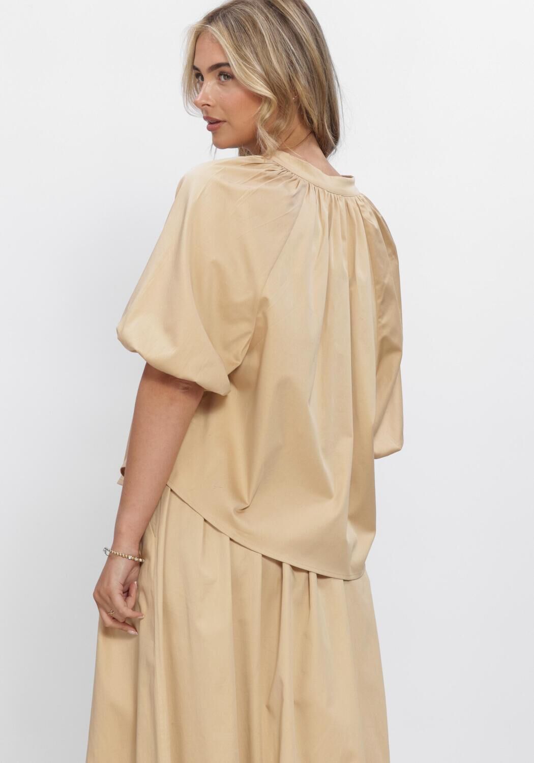 Beige AMAYA AMSTERDAM  ELSIE BLOUSE - large