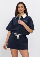 Donkerblauwe THE LOLA CLUB Polo MILLIE POLO TEE