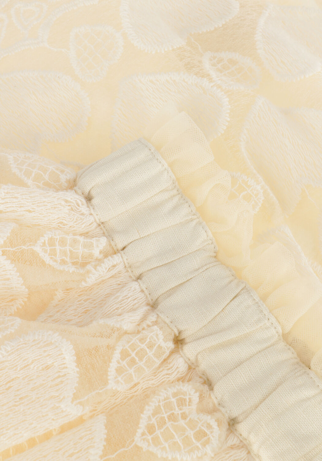 Gebroken wit BAJE STUDIO Minirok ALVIDE - large