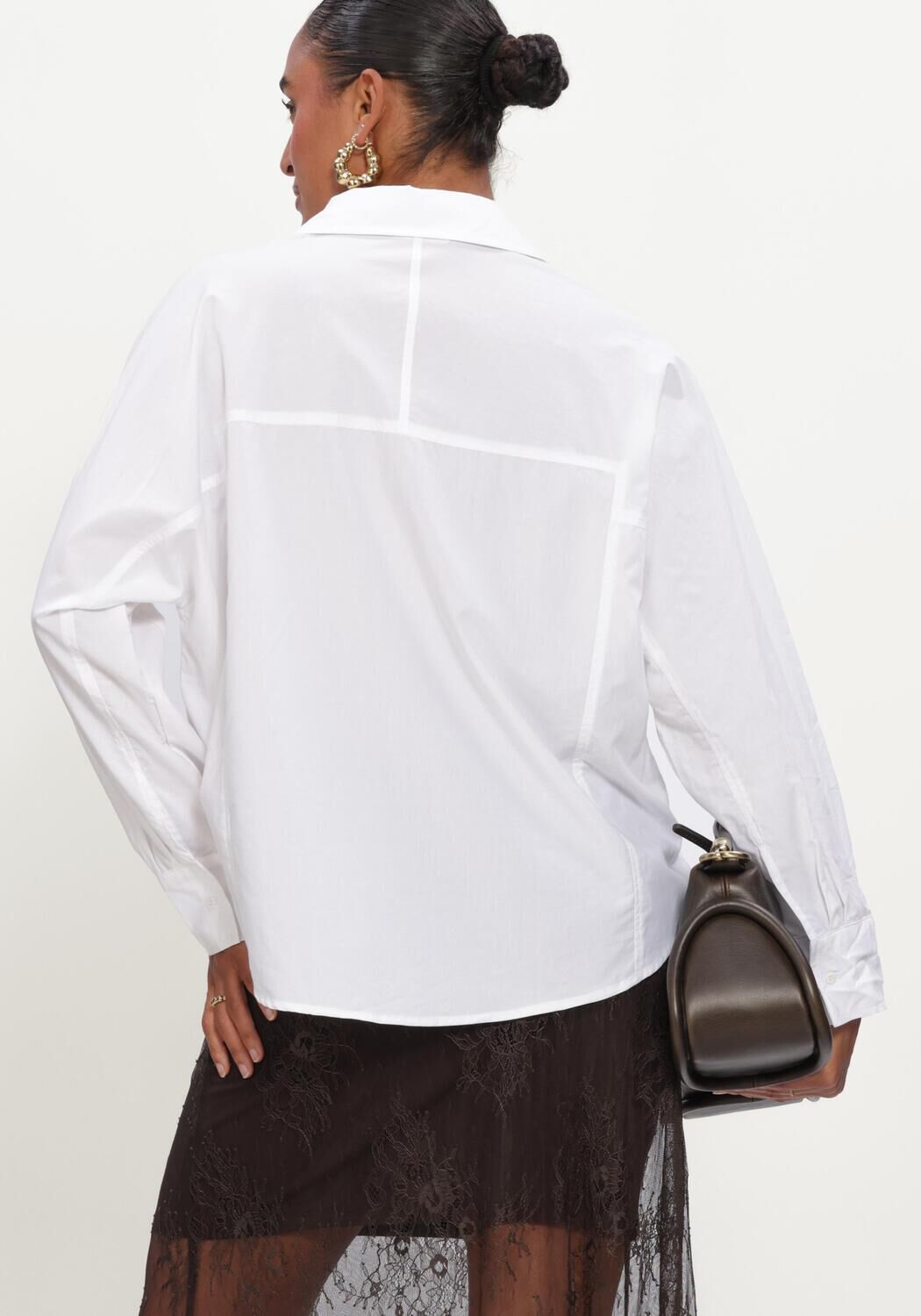 MSCH COPENHAGEN MSCHSUSANA SELMINA SHIRT Blouses en blanc - large